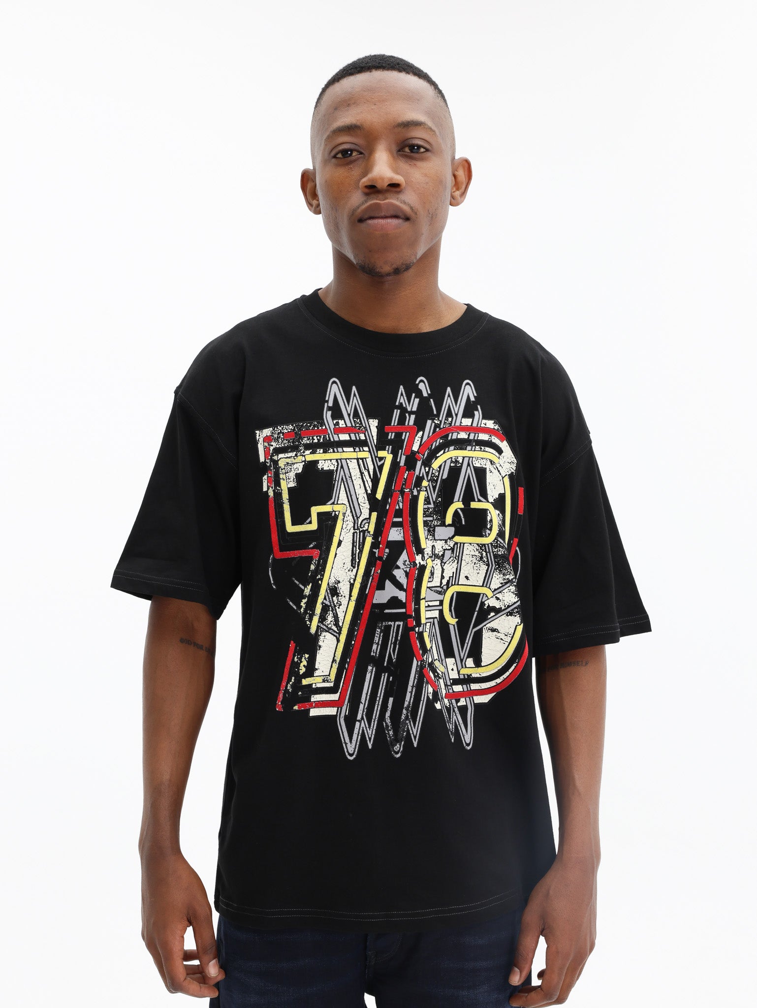 Diesel T-Shirt Relaxed Black